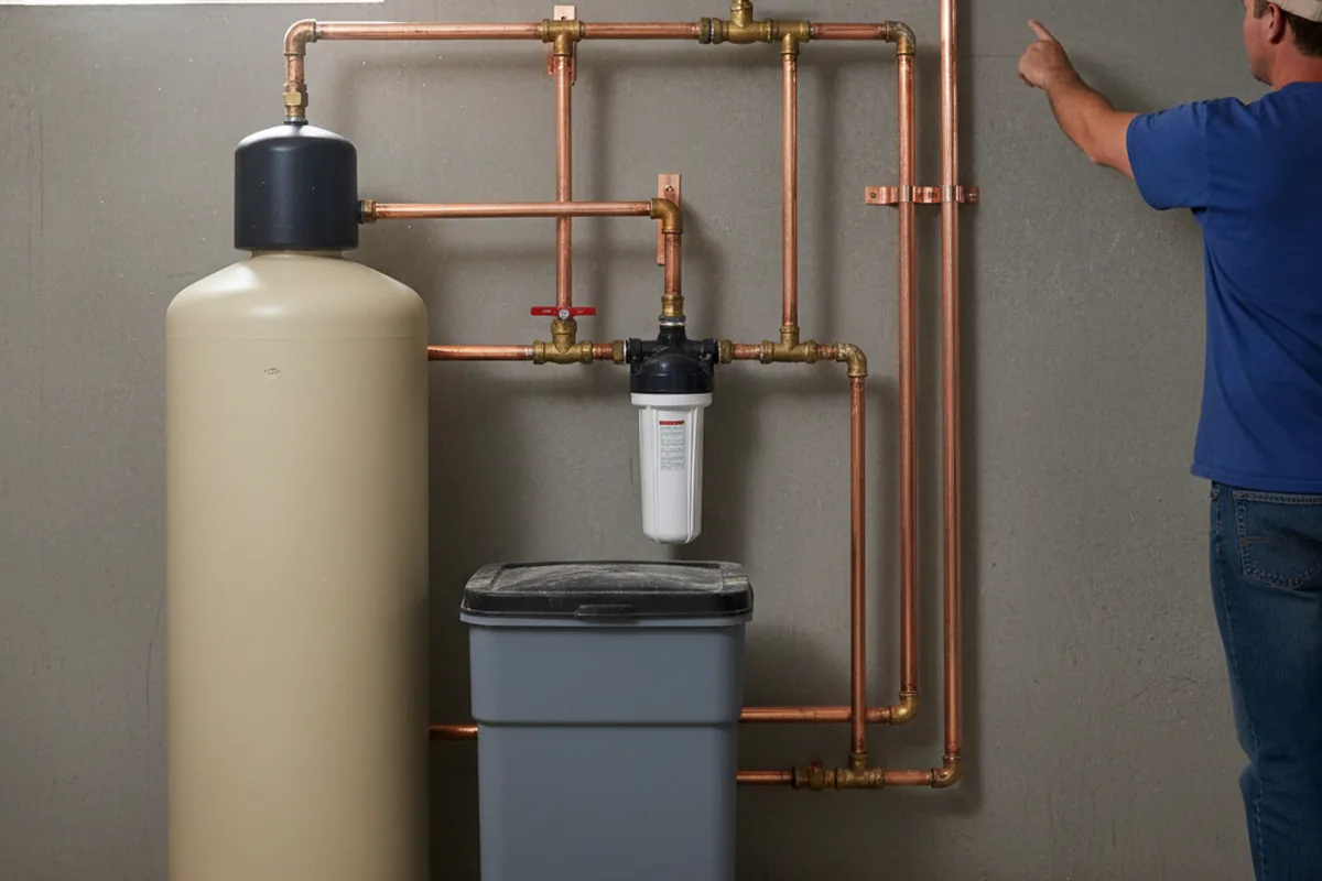 Whole-house water treatment system installed in Mckenna